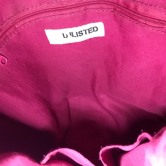 Fuchsia tote - Picture 3 of 4